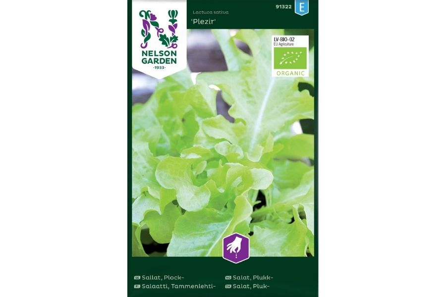 Økologisk, Salat, Plukk-, Plezir