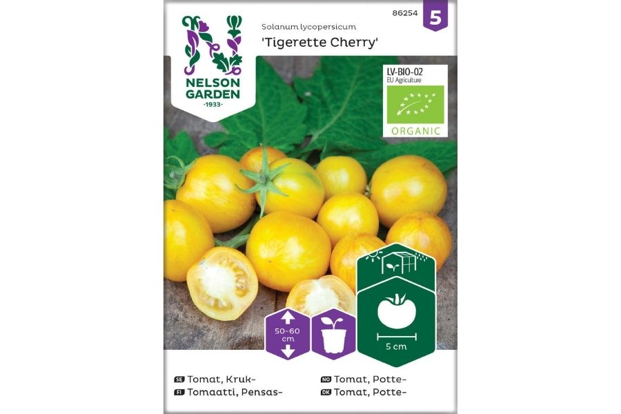 Økologisk, Tomat, Pote, Tingerette Cherry