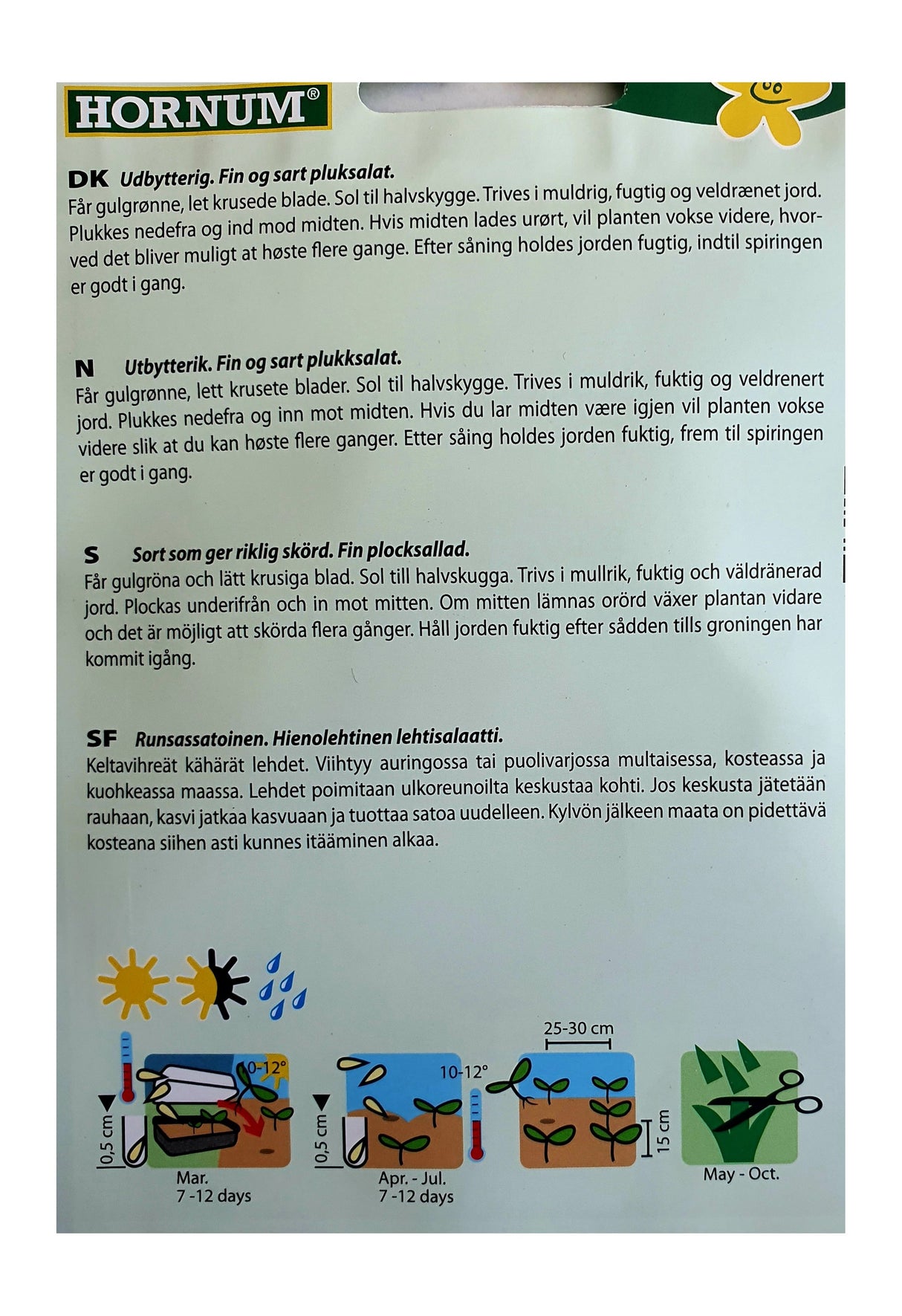 Salat Plukk Australisc Gele