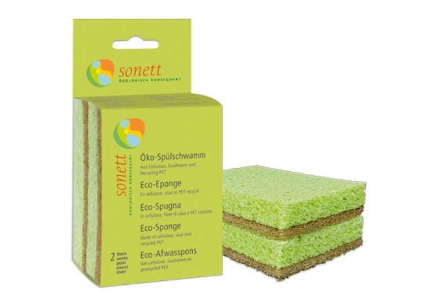 Skuresvamp, 2-pak, økologisk, Sonett