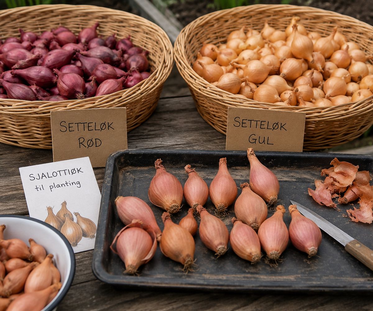 Når skal man plante setteløk? Komplett guide for stor og smakfull løk