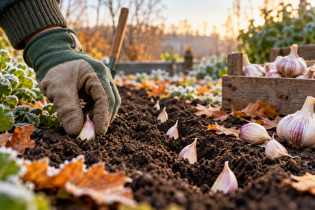 Hvor sent kan du plante hvitløk om høsten?