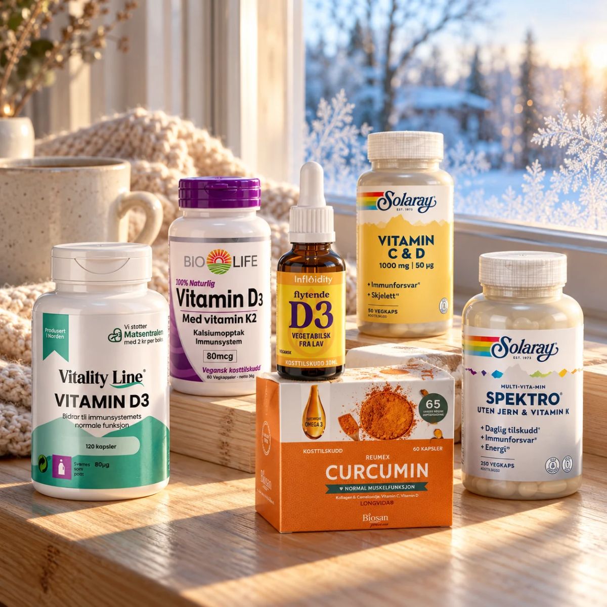 Får vi nok D-vitamin fra solen i oktober?