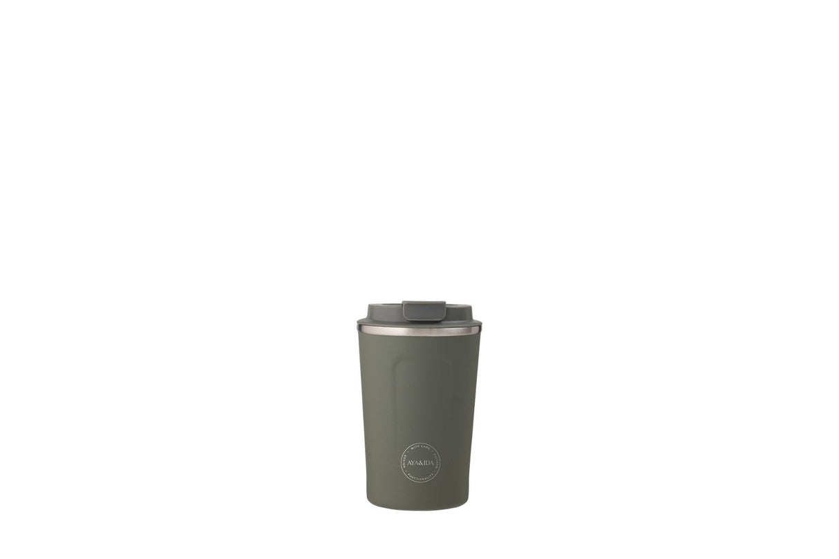 AYA&IDA CUP2GO 380 ml – Tropisk Grønn | Lekkasjesikker termokopp