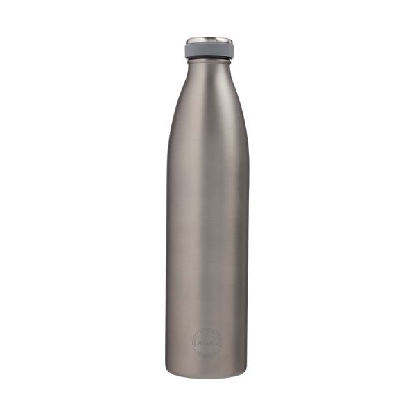 AYA&IDA Drikkeflaske – Cool Grey 1000 ml – robust og elegant termoflaske