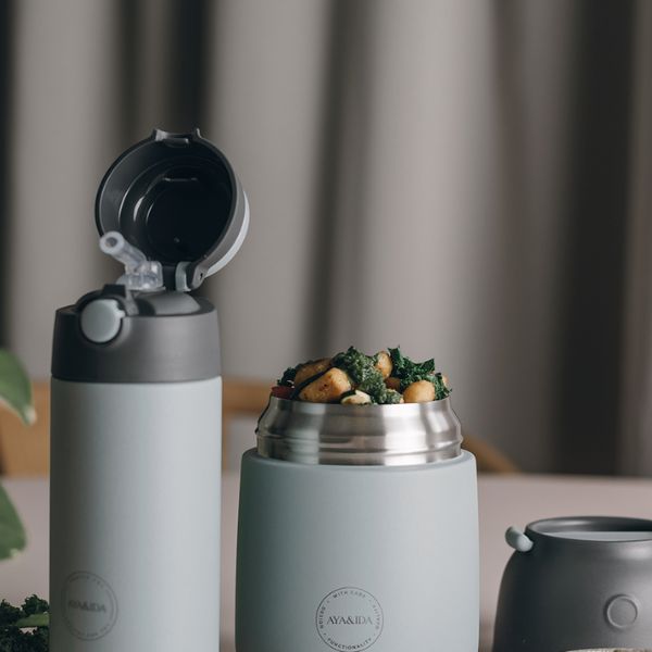 AYA&IDA Food’ie – Mint Green 500 ml – praktisk og isolert matbeholder