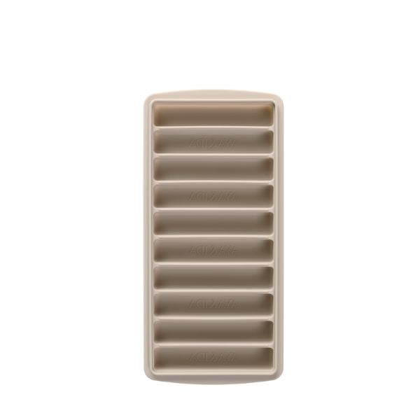 AYA&IDA Ice Cube Tray – Cream Beige – fleksibel isbitform i silikon