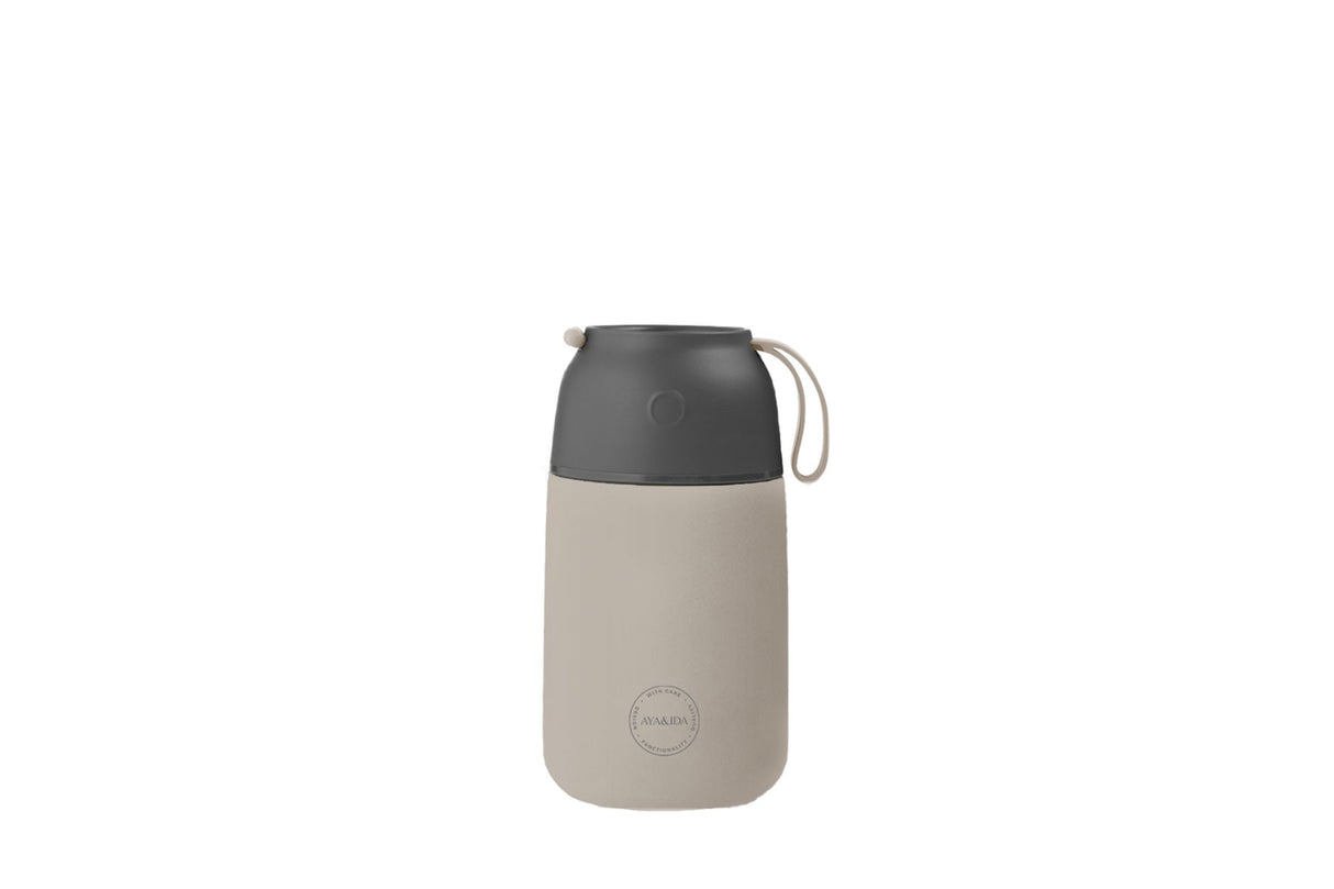 AYA&IDA Lunchbox Food’ie 700 ml – Cream Beige | Termomatboks i rustfritt stål
