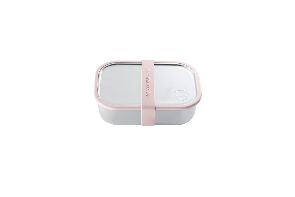 AYA&IDA Lunsjboks 1000 ml – Soft Rose | Rustfri stål matboks med vakuumlokk