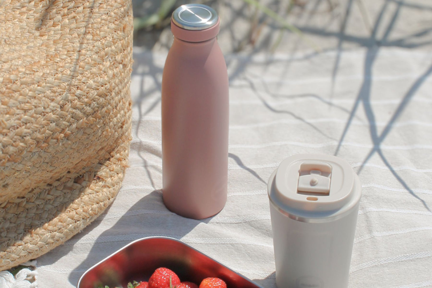 AYA&IDA Termos Drikkeflaske 500 ml – Ash Rose | Rustfritt stål