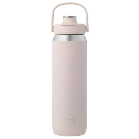 AYA&IDA Sports Bottle 700 ml i Soft Rose med bærehåndtak og skrukork