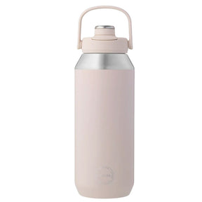 AYA&IDA Sports Bottle 950 ml i Soft Rose med bærehåndtak og skrukork