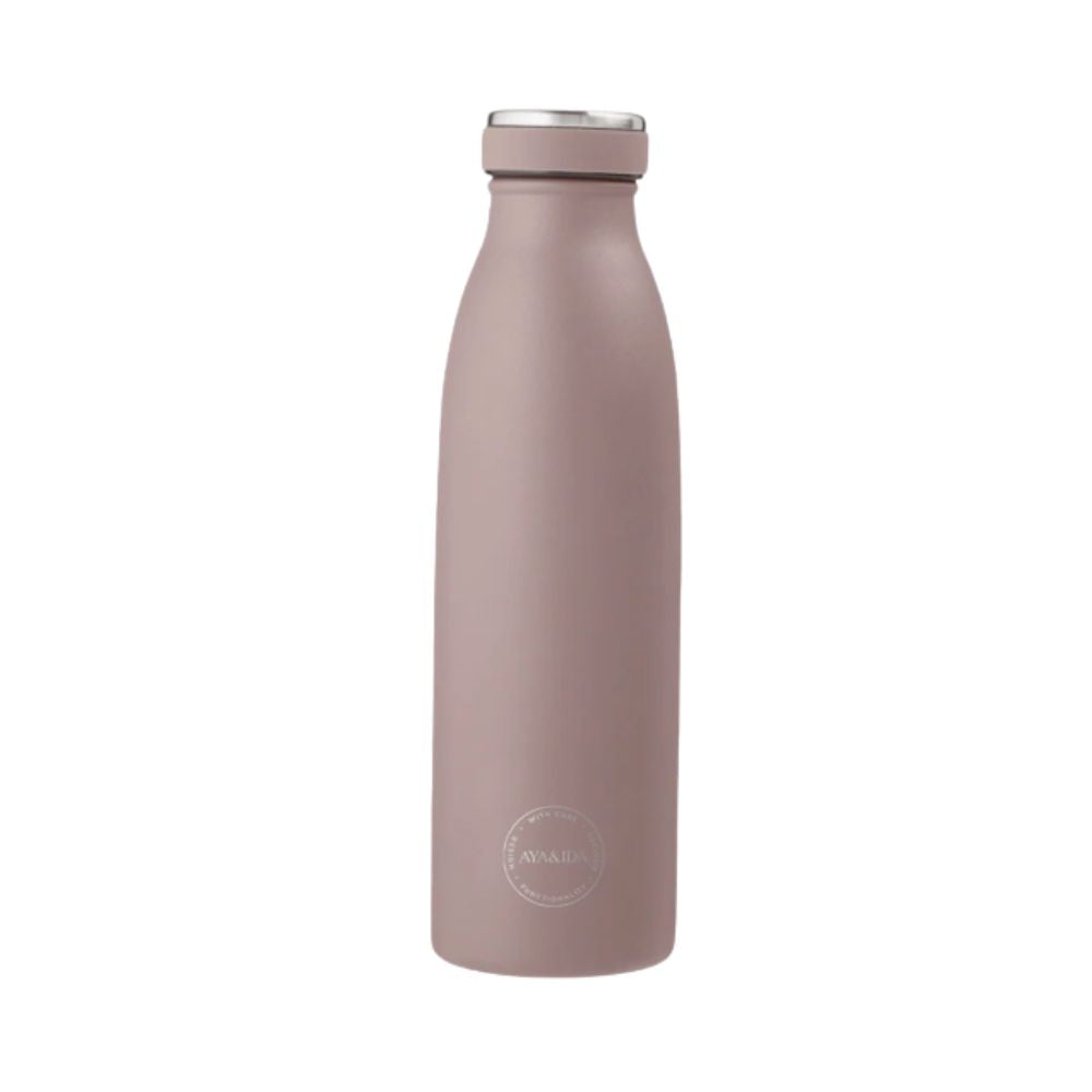 AYA&IDA termoflaske i rustfritt stål – Dusty Rose | 500 ml