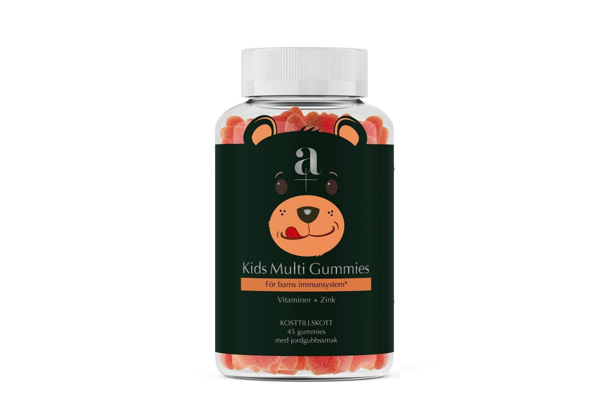 A+ Kids Multi Gummies – Viktige vitaminer og mineraler for barn (45 stk)