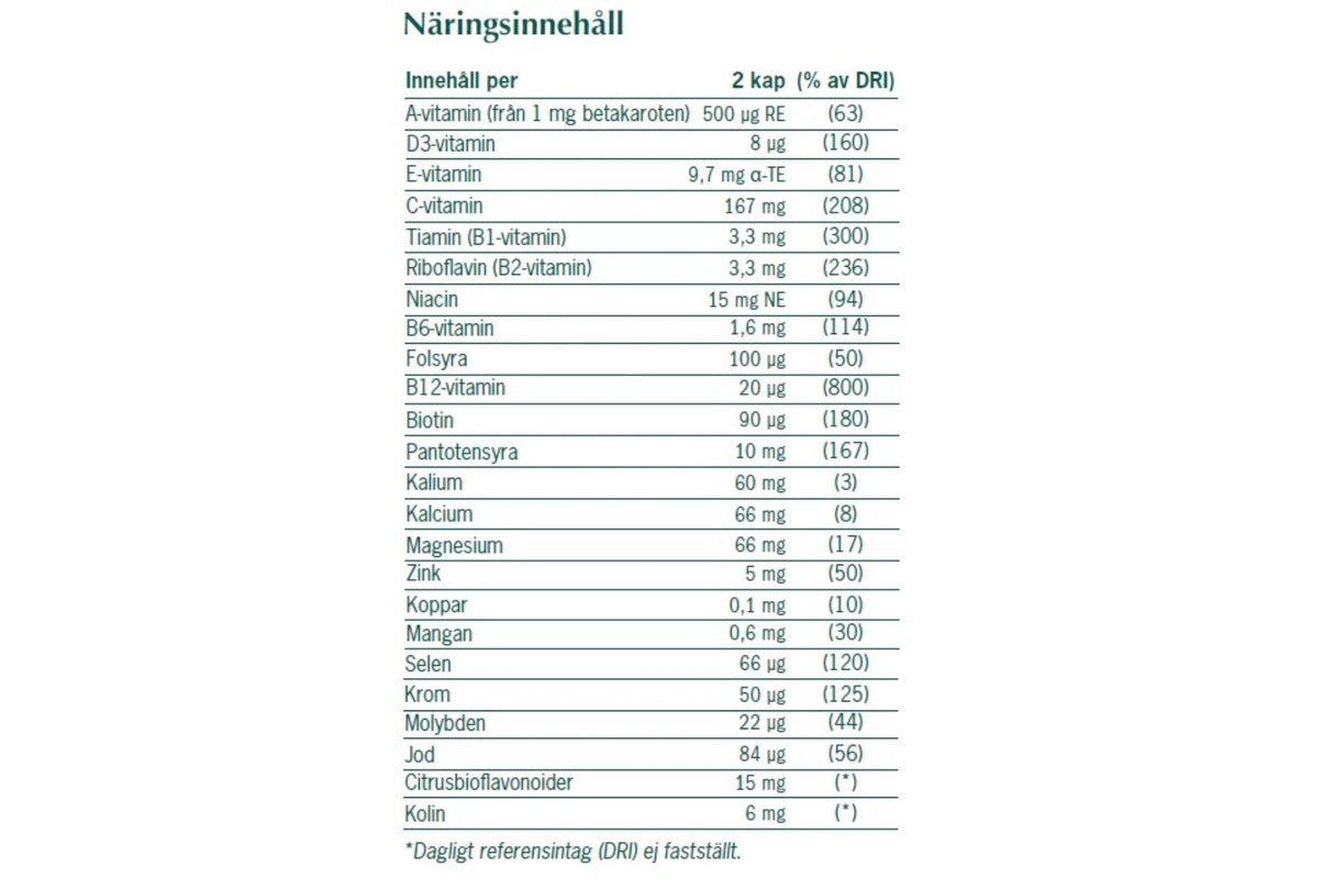 A+ Multi Vitamin – 100 kapsler i refillpose - Din daglige dose av helse og velvære