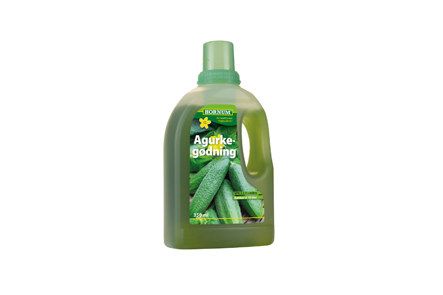 HORNUM® Agurkgjødsel – Flytende GEL-gjødsel for Sunn Vekst, 350 ml