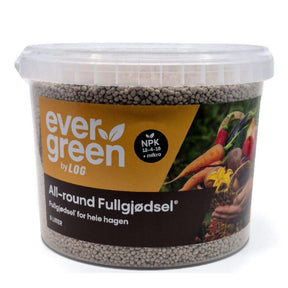 EVER-GREEN All Round gjødsel brukt til plen, blomsterbed og grønnsakshage