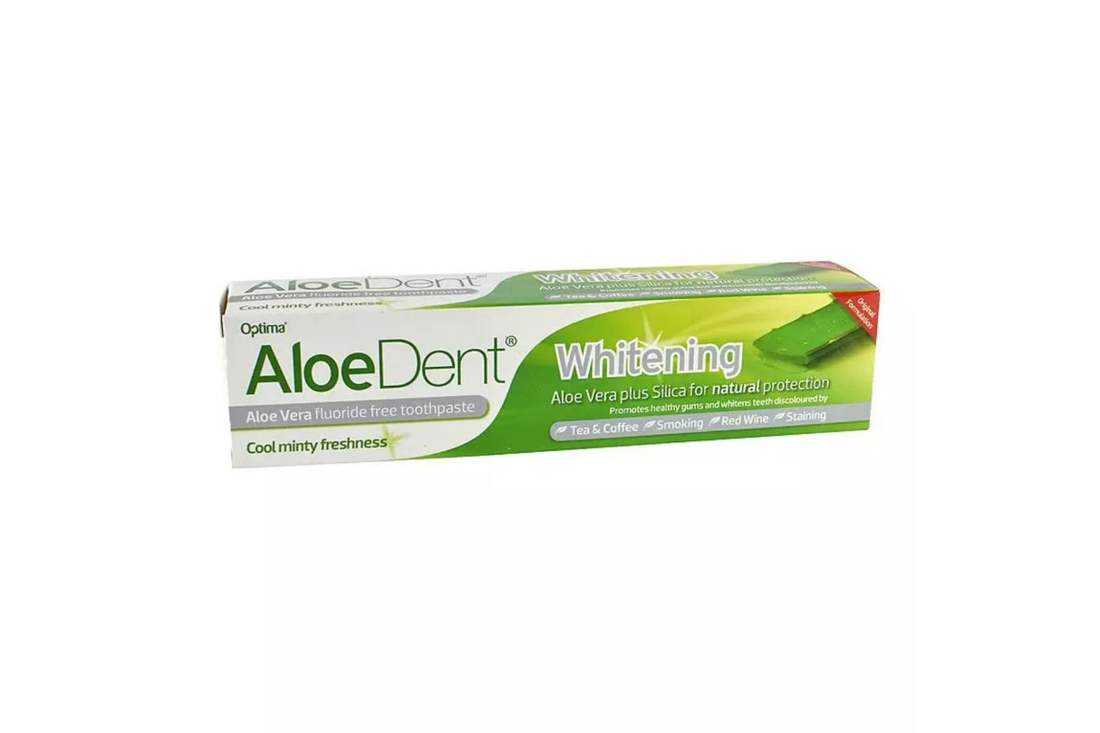 AloeDent Whitening Tannkrem Uten Fluor 100 ml