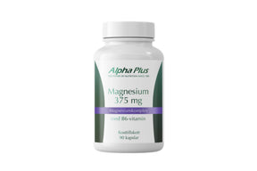 Magnesium- og B6-kapsler for muskler og energi.