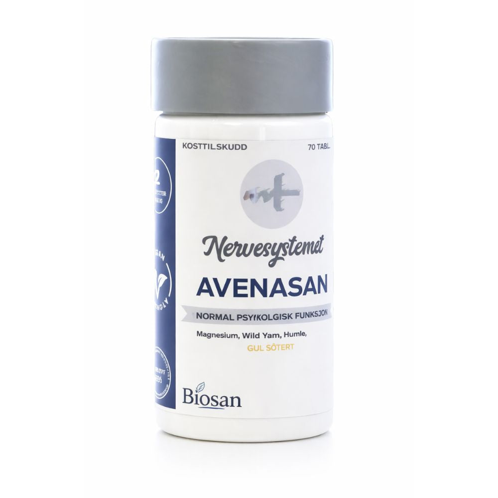 Avenasan – Nervesystem, Psykologisk Funksjon og Muskelstøtte