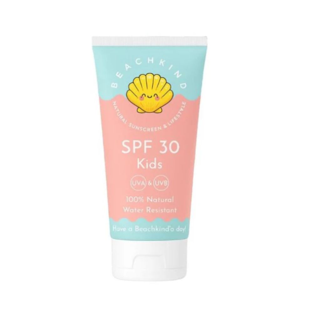 Beachkind Natural Sunscreen Kids SPF 30 naturlig mineral solkrem for barn