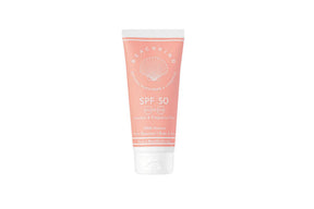Duftfri naturlig solkrem med SPF 50 i 100 ml flaske
