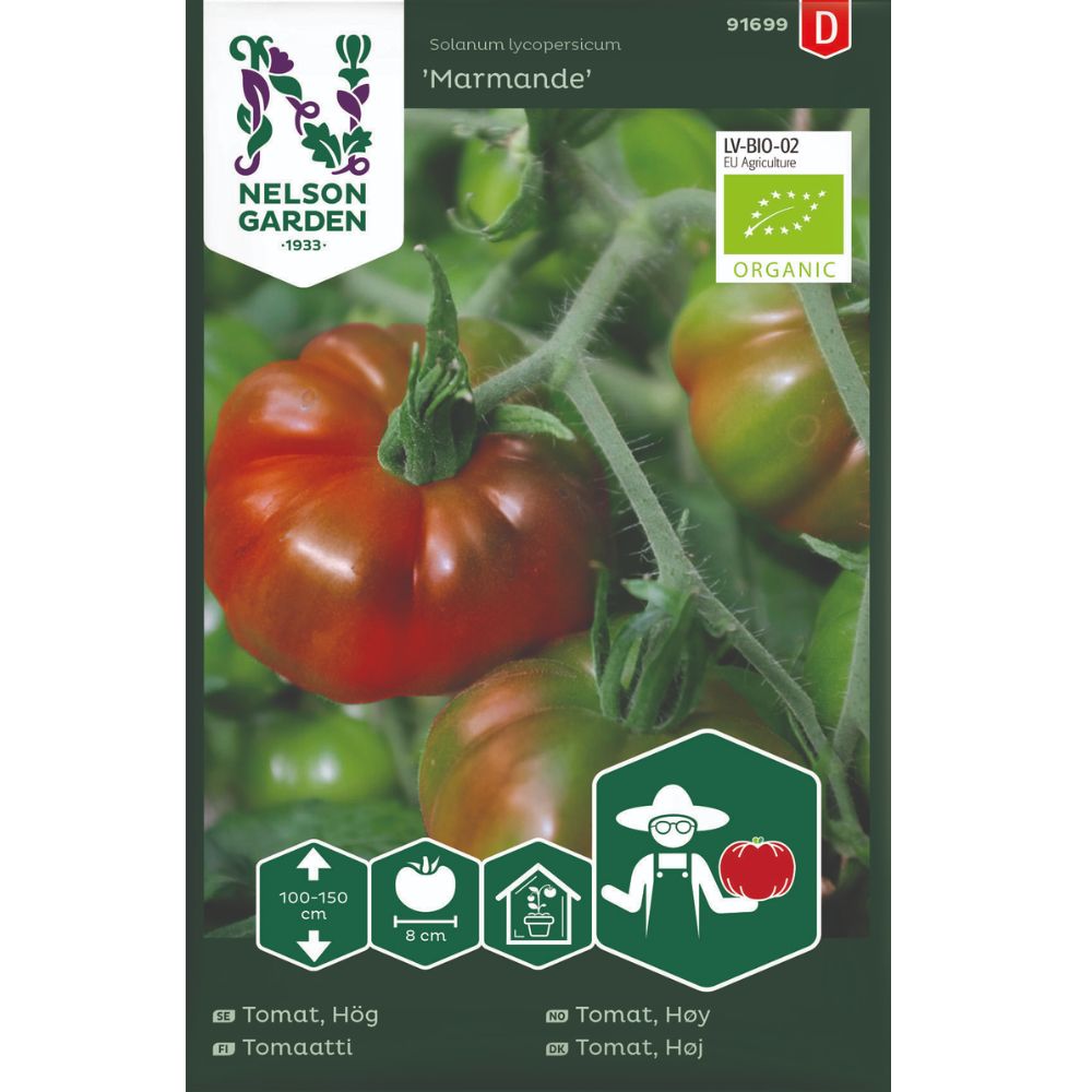 Bifftomat Marmande med ribbede frukter