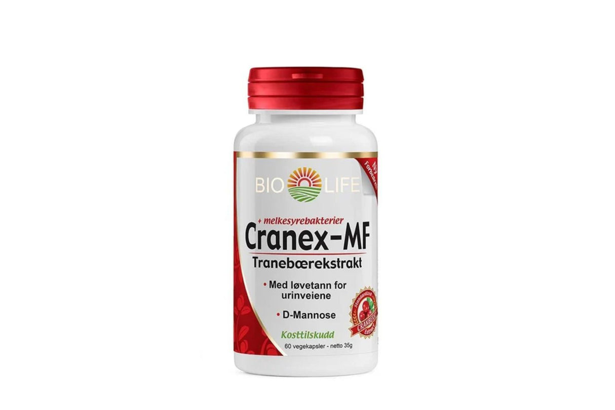 Bio-Life Cranex-MF Tranebærekstrakt | 60 kapsler