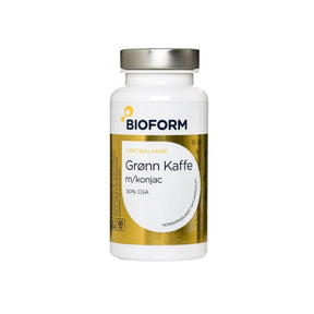 Boks med grønn kaffe-kapsler for naturlig forbrennings- og vektstøtte.