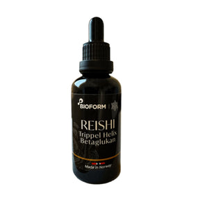 Bioform Reishi Trippel Helix Betaglukan 50 ml flytende kosttilskudd