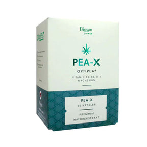 Biosan Pea-X 60 kapsler med OptiPEA®, magnesium og vitamin B3, B6 og B12