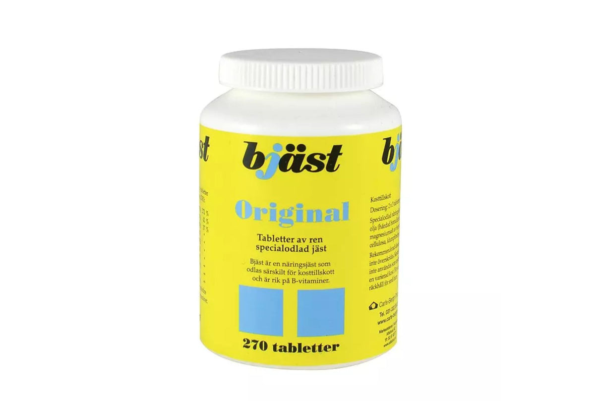 Bjäst Original – Naturlige B-vitaminer fra Gjær (270 tabletter)