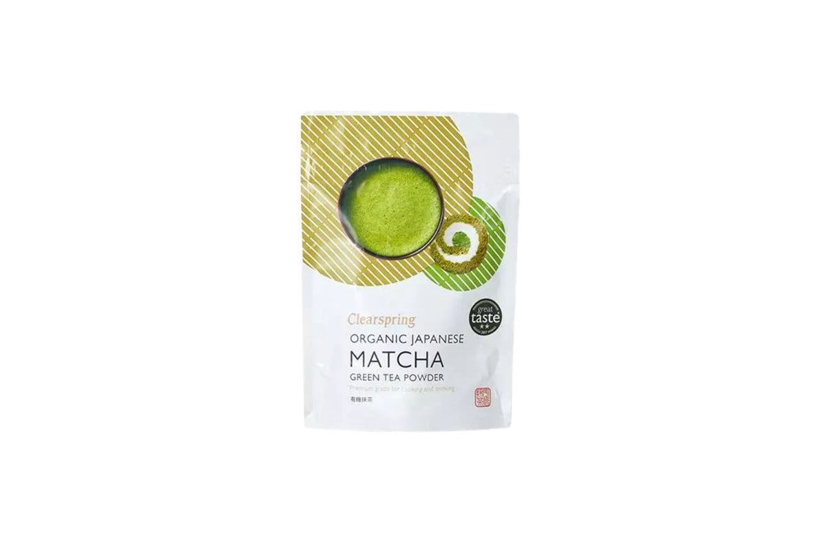 Clearspring Green Te Matcha Premium Grade 40 g – Økologisk japansk matcha av høyeste kvalitet