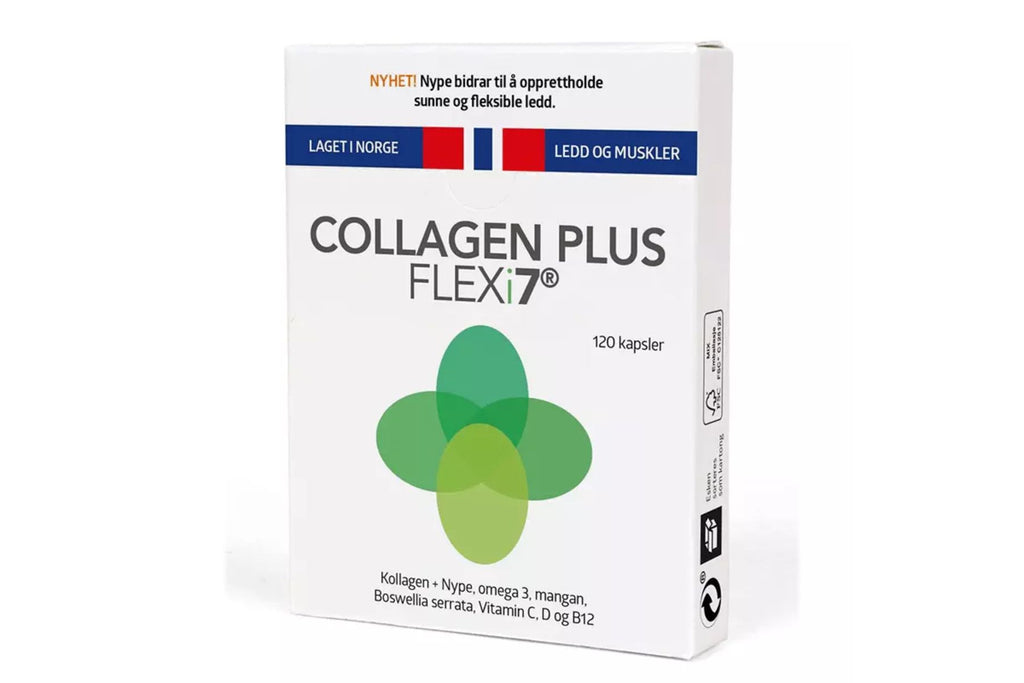 Collagen Plus Flexi7 120 kapsler – Folkefavoritten for sunne ledd og muskler