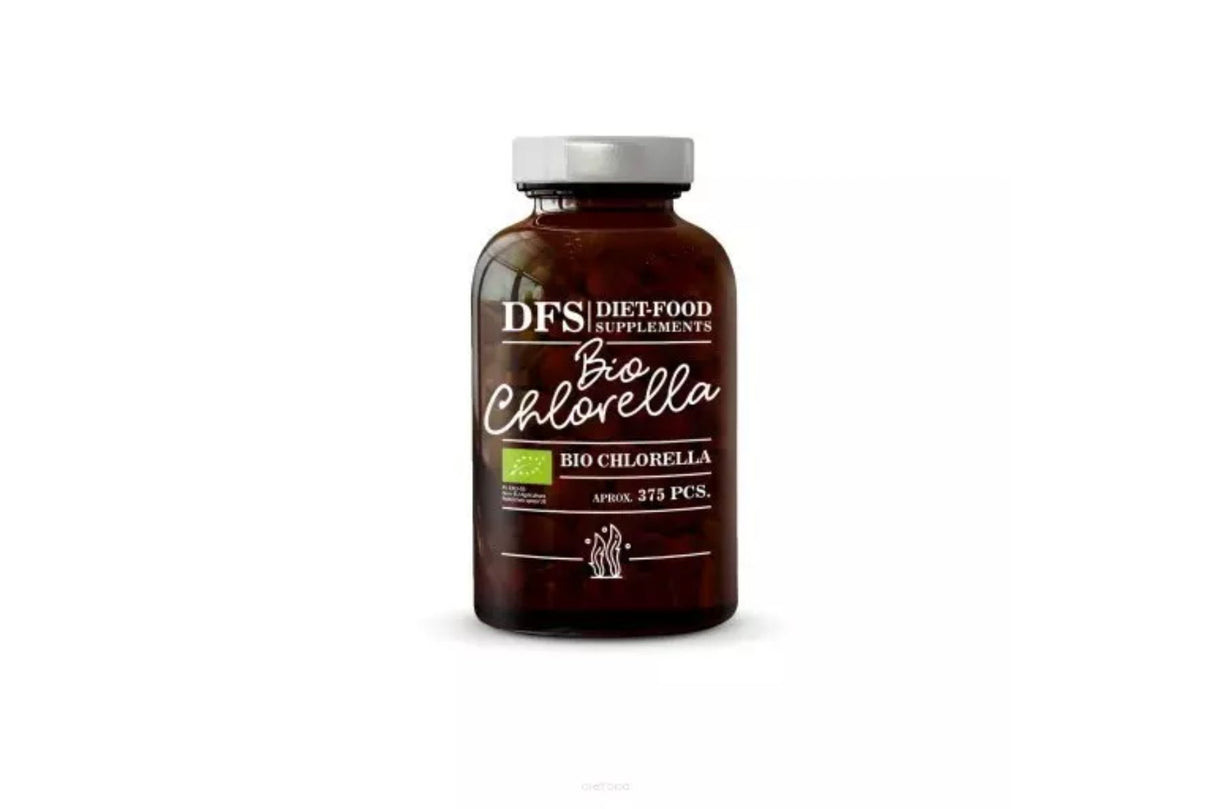 Diet Food Chlorella Tabletter 375 stk. – Økologisk Superfood