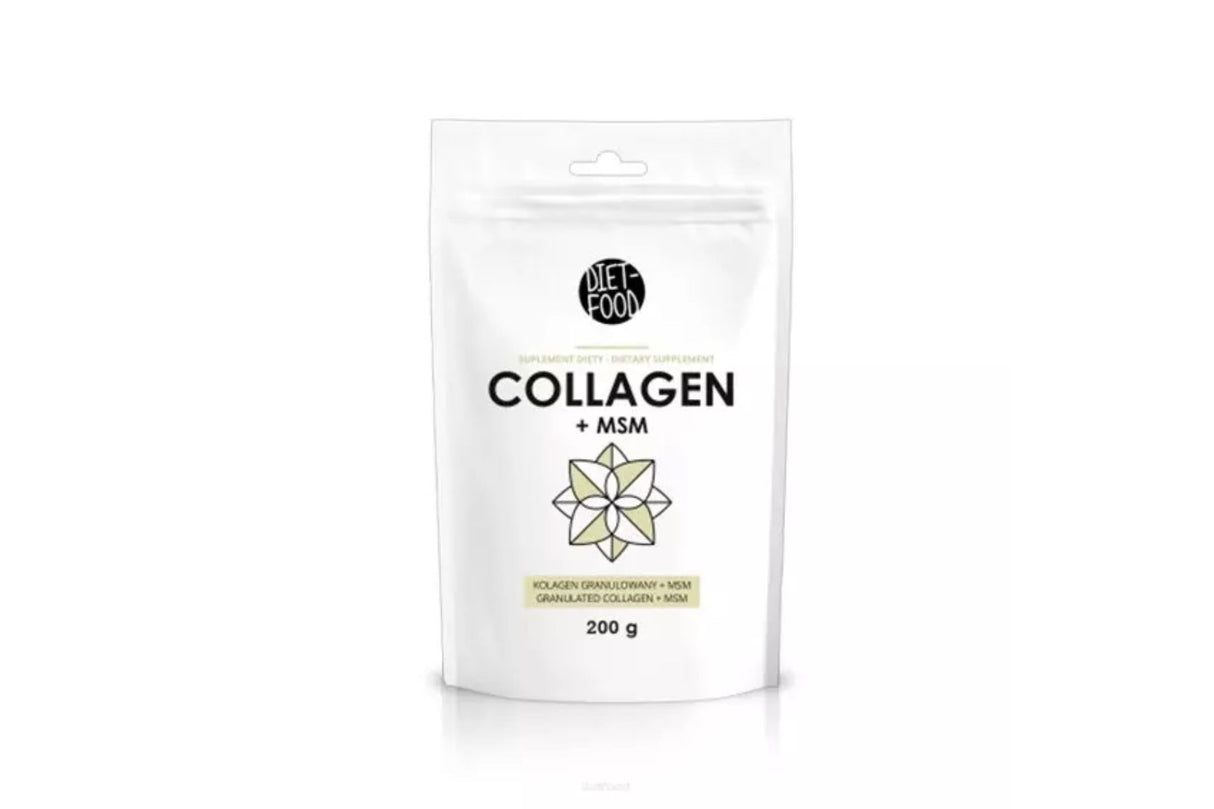 Diet Food Collagen + MSM – Kollagen med MSM for Ledd og Inflammasjoner