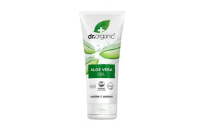 Kjølende aloe vera-gelé som lindrer og fukter irritert hud.