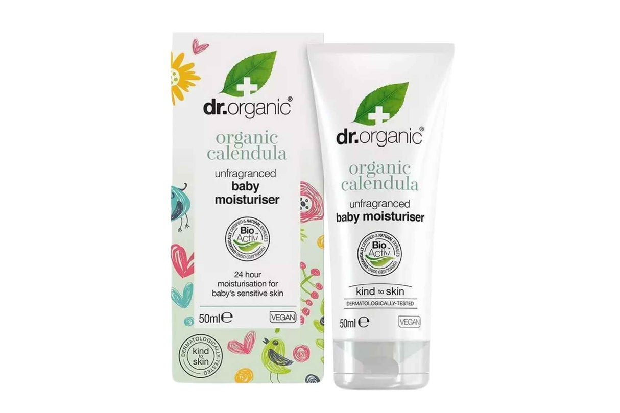 Dr Organic Baby Calendula Cream 50 ml – Uparfymert, økologisk krem for babyens sensitive hud