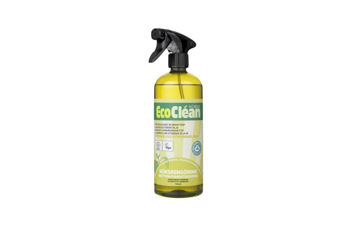 EcoClean Kjøkkenrengjøring Sitronmelisse 750 ml