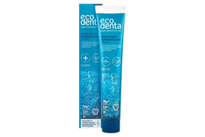Tube med remineraliserende tannkrem fra Ecodenta, 75 ml.