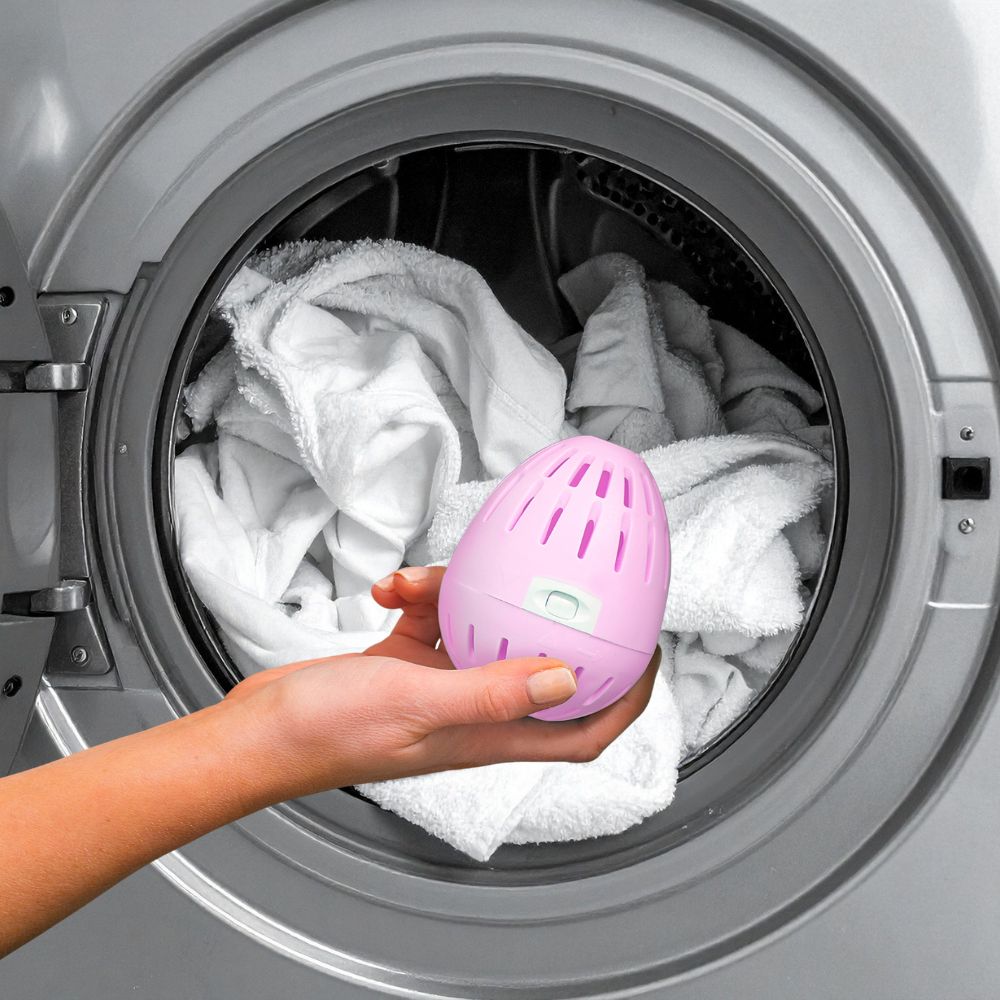 Ecoegg vaskeegg startpakke Spring Blossom 70 vask – miljøvennlig vaskemiddel uten kjemikalier