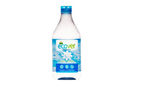 Flaske med Ecover oppvaskmiddel med kamille og klementinduft.