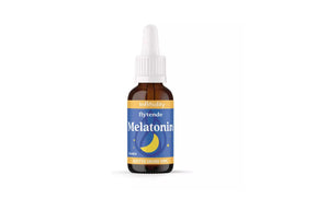 Flytende melatonin i dråpeflaske for enkel dosering