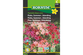 Sommerfloks i fargerik blanding med duftende blomsterklaser