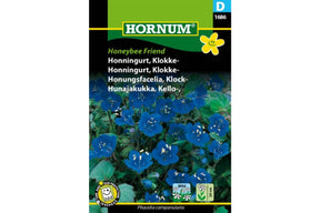 Honningurt med klokkeformede lilla blomster som tiltrekker bier