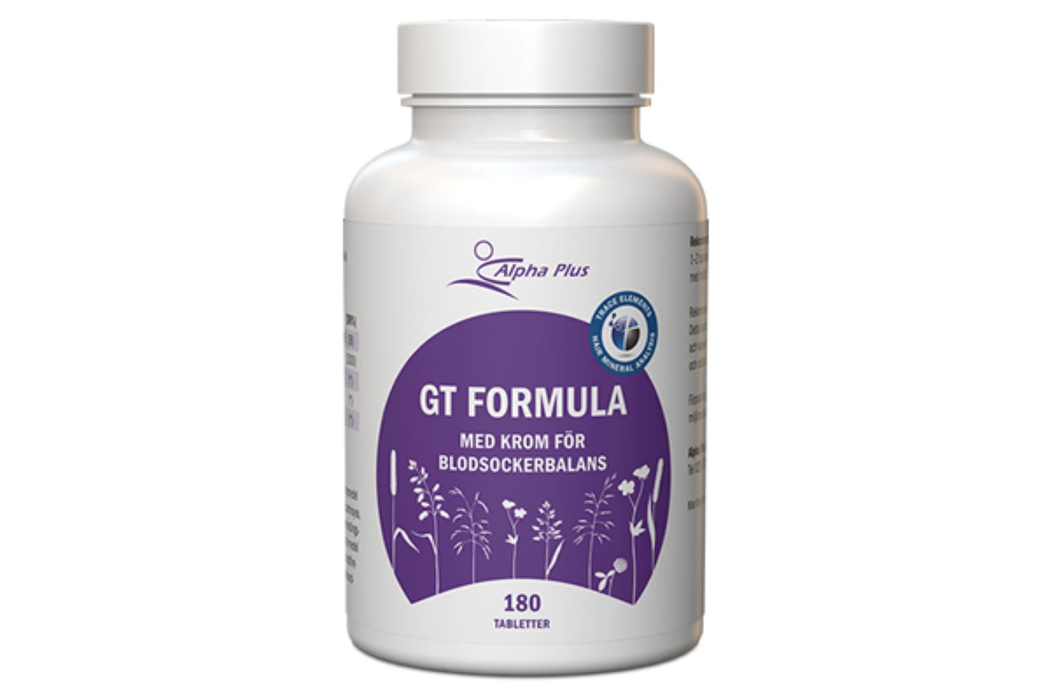 GT Formula 180 tabletter – Støtte for blodsukkerbalanse og metabolisme