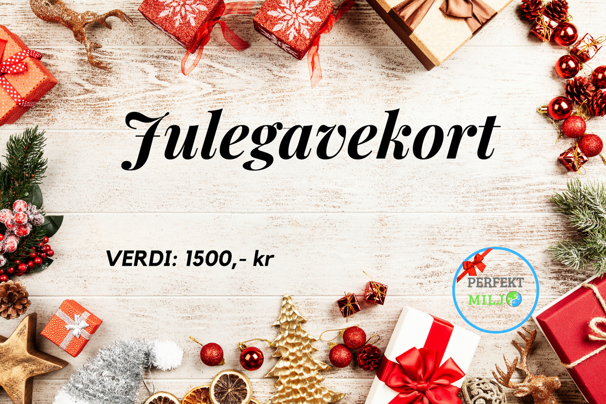 Perfekt Miljø Gavekort til Jul