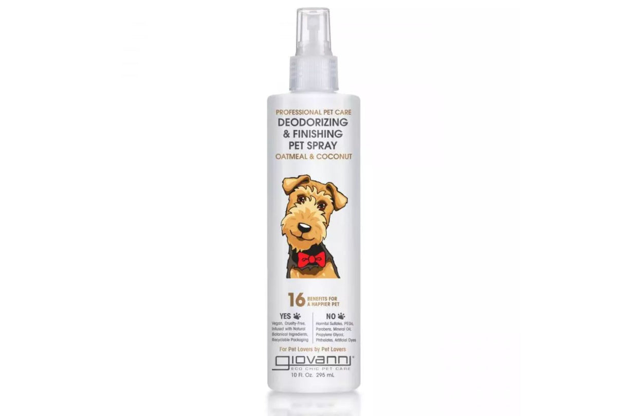 Giovanni Luktfjerner Spray for Hund – Frisk Tropisk Duft (295 ml)