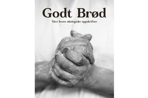 Bakebok med økologiske oppskrifter på brød og bakverk.