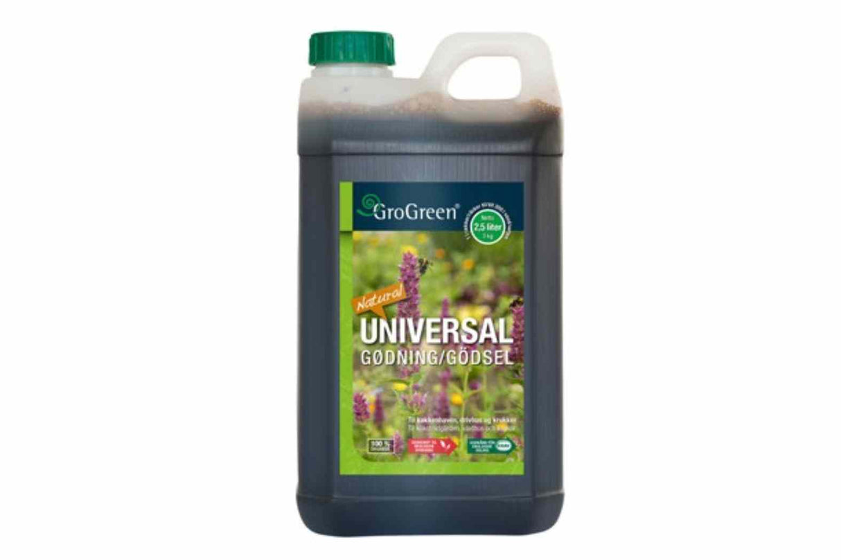 GroGreen® Universal Gjødsel 2,5 L